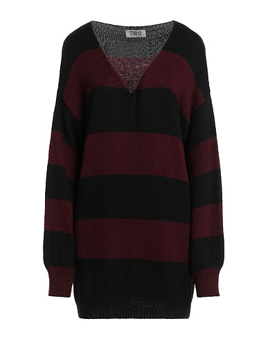 TSD12 Pullover Porpora 57% Acrilico, 29% Poliammide, 7% Lana, 7% Viscosa