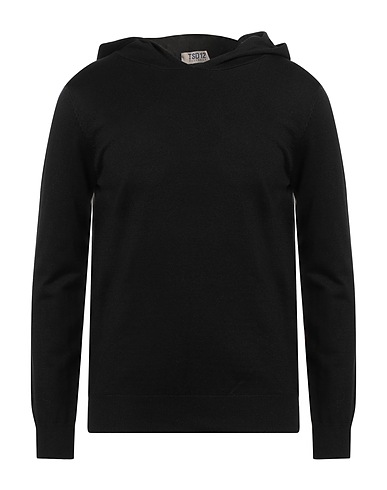 TSD12 Pullover Nero 80% Viscosa, 20% Poliestere