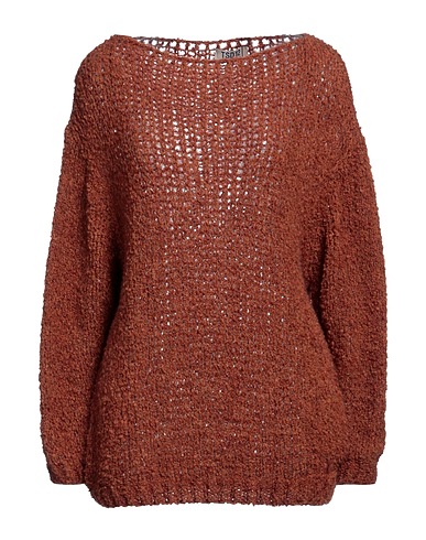 TSD12 Jumper Tan 57% Acrylic, 18% Wool, 18% Polyamide, 7% Mohair wool