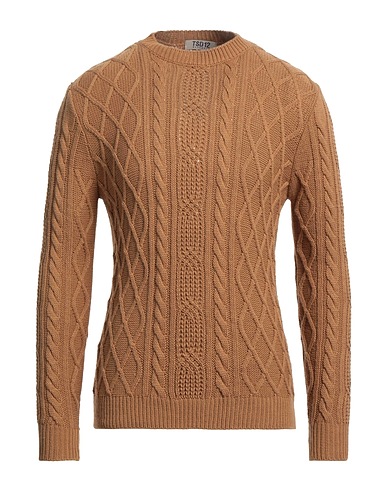 TSD12 Pullover Cammello 70% Acrilico, 30% Lana