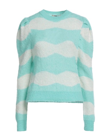 TSD12 Jumper Turquoise 38% Acrylic, 29% Nylon, 18% Wool, 15% Mohair wool