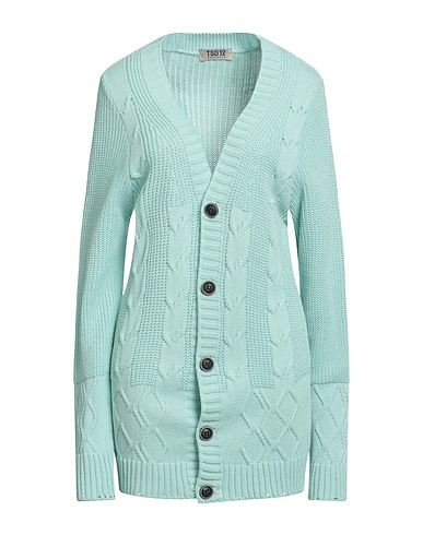 TSD12 Strickjacke Tūrkis 70% Acryl, 30% Wolle