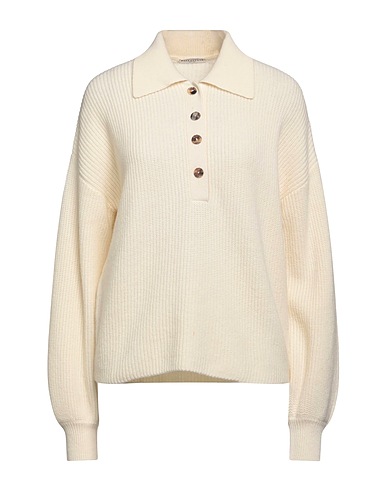 BALLANTYNE Jumper Cream 100% Wool
