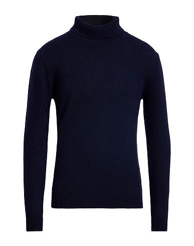 WOOL & CO Polo neck Midnight blue 80% Wool, 20% Polyamide