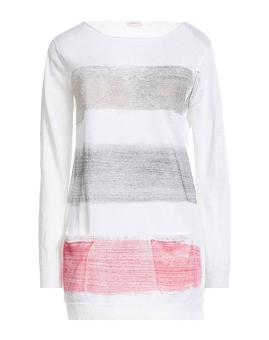 ROSSOPURO Pullover Avorio 100% Lino