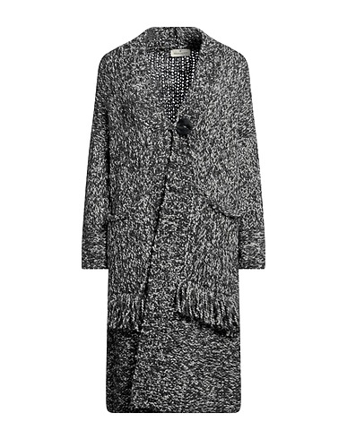 BRUNO MANETTI Cardigan Grey 50% Virgin Wool, 50% Alpaca wool