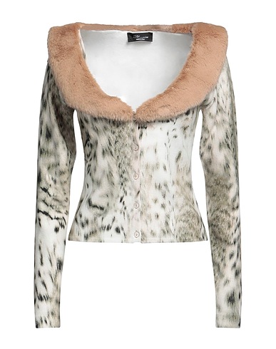 BLUMARINE Cardigan Ivory 95% Viscose, 5% Elastane, Polyester