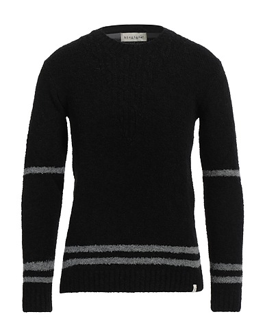 BICOLORE® Pullover Nero 34% Lana, 33% Poliestere, 33% Acrilico