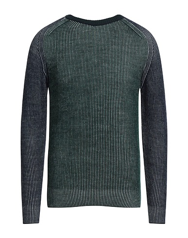 BERNA Jumper Green 35% Wool, 30% Acrylic, 20% Viscose, 15% Alpaca wool