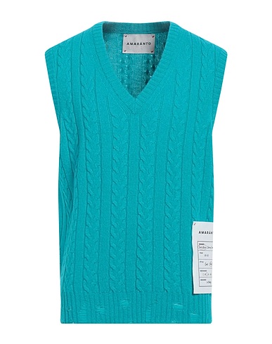 AMARANTO Jumper Turquoise 90% Wool, 10% Cashmere