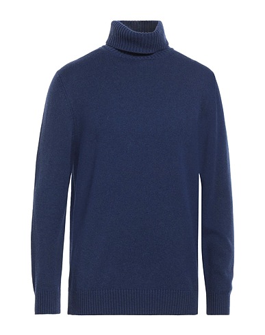 KANGRA Turtleneck Navy 70% Merino Wool, 20% Silk, 10% Cashmere