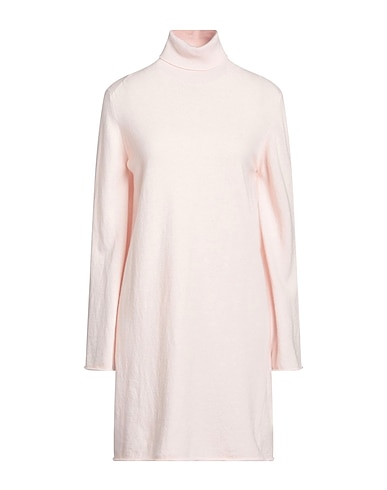 SEMICOUTURE Knit dress Light pink 70% Virgin Wool, 30% Cashmere
