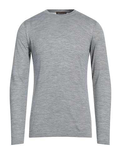 DORIANI Pullover Grau 60% Wolle, 30% Seide, 10% Kaschmir