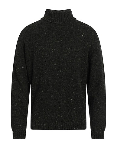 OCEAN STAR Dolcevita Verde scuro 80% Lana, 20% Poliammide