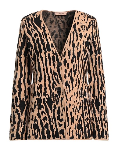 TWINSET Cardigan Camel 47% Viscose, 28% Polyester, 25% Polyamide