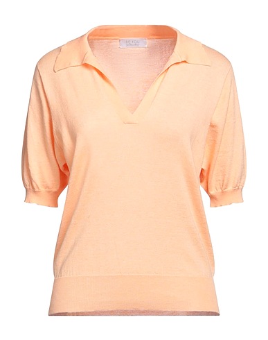 BE YOU by GERALDINE ALASIO Jumper Apricot 70% Cotton, 15% Cashmere, 15% Silk
