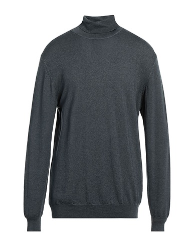 TELA COTTON Polo neck Charcoal 100% Wool