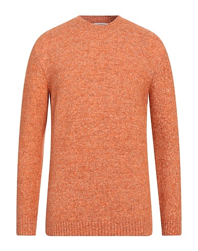 KANGRA Jumper Orange 37% Alpaca wool, 30% Cotton, 24% Polyamide, 7% Wool, 2% Elastane