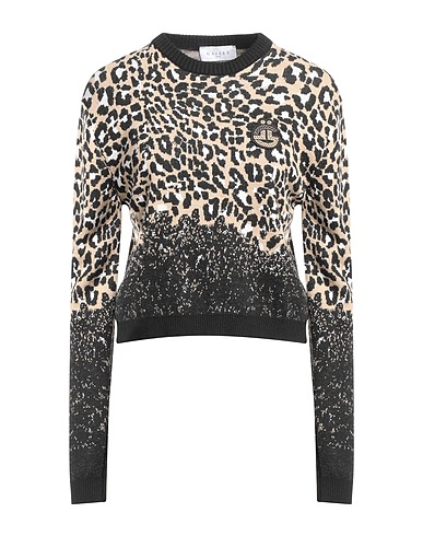 GAëLLE Paris Sweater Black 60% Acrylic, 25% Viscose, 15% Wool