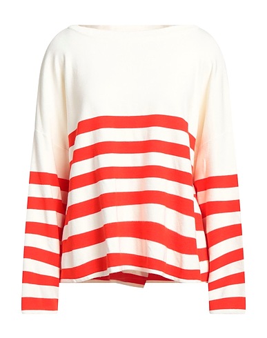 VICOLO Pullover Rosso pomodoro 68% Viscosa, 29% Acrilico, 3% Elastan