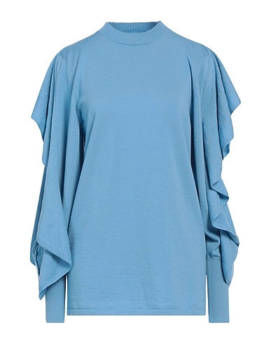 CIRCUS HOTEL Sweater Sky blue 100% Virgin Wool