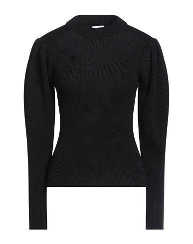 MERCI ITALIA Pullover Nero 100% Lana Merino