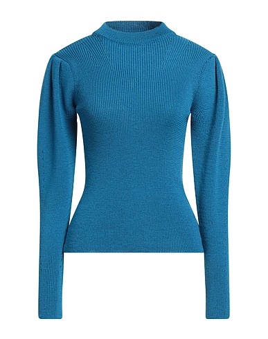 MERCI ITALIA Jumper Azure 100% Merino Wool