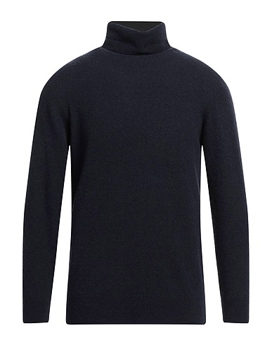 ROSSOPURO Polo neck Midnight blue 65% Virgin Wool, 25% Polyamide, 10% Cashmere