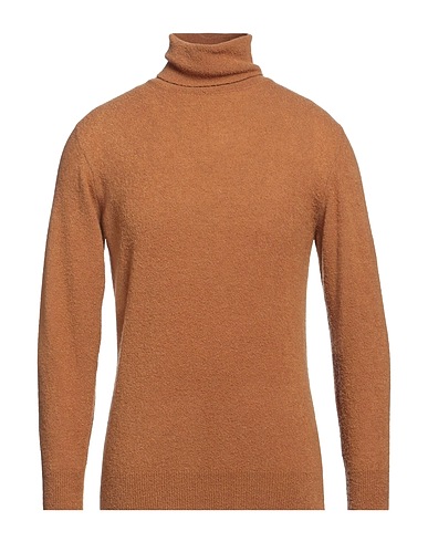 ROSSOPURO Polo neck Brown 65% Virgin Wool, 25% Polyamide, 10% Cashmere