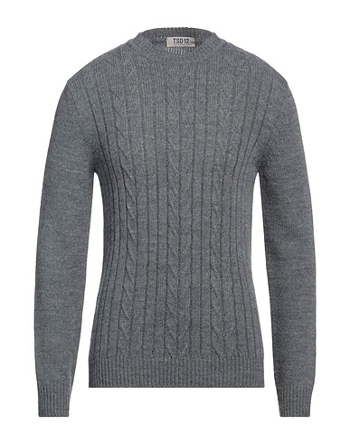TSD12 Jumper Grey 70% Acrylic, 30% Wool