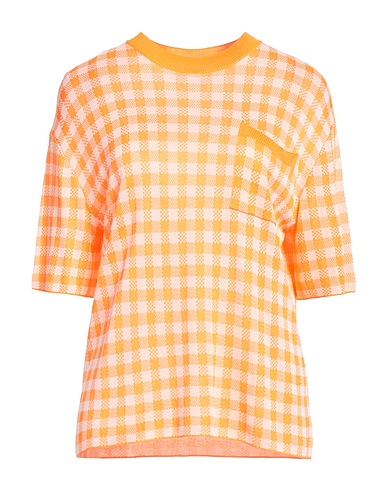 MSGM Jumper Orange 100% Viscose