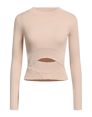 VICOLO Jumper Beige 70% Viscose, 30% Polyester