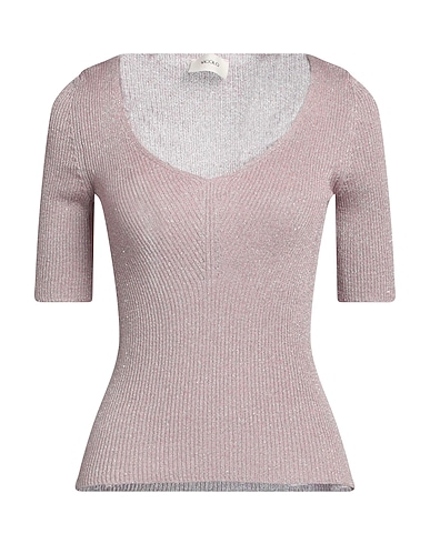 VICOLO Pullover Rosa chiaro 70% Viscosa, 15% Poliammide, 15% Poliestere metallizzato