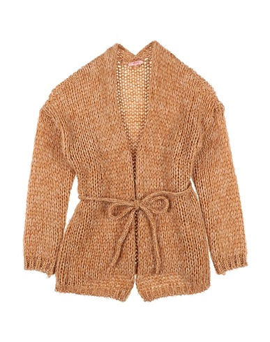LIU •JO Cardigan Camel 50% Acrylic, 30% Polyamide, 10% Mohair wool, 10% Wool
