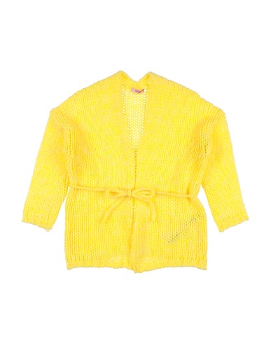 LIU •JO Cardigan Jaune 50% Acrylique, 30% Polyamide, 10% Laine mohair, 10% Laine