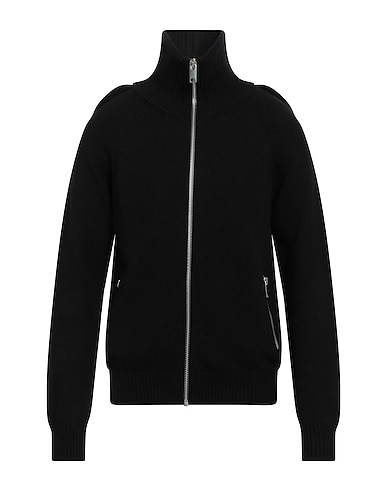14BROS Cardigan Black 100% Virgin Wool