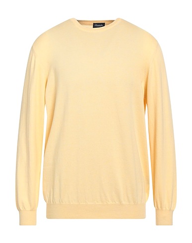 DRUMOHR Jumper Pastel yellow 100% Cotton