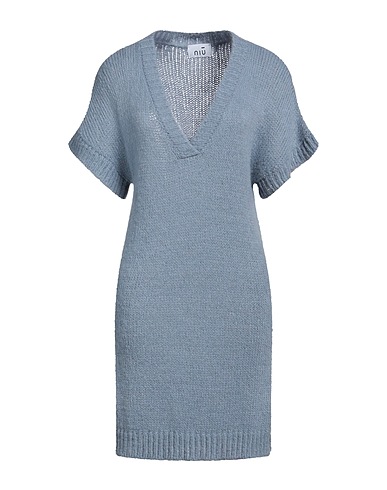 NIŪ Sweater Light blue 45% Acrylic, 35% Polyamide, 20% Alpaca wool, Viscose, Polyester