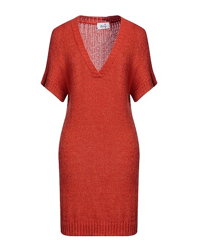 NIŪ Jumper Rust 45% Acrylic, 35% Polyamide, 20% Alpaca wool, Viscose, Polyester