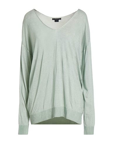 GUESS Pullover Verde chiaro 95% Viscosa, 5% Seta