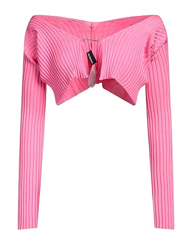 JACQUEMUS Sweater Pink 81% Viscose, 12% Polyamide, 4% Elastane, 3% Polyester