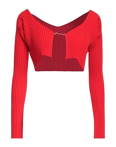 JACQUEMUS プルオーバー レッド レーヨン 81% / ナイロン 12% / ポリウレタン 4% / ポリエステル 3%