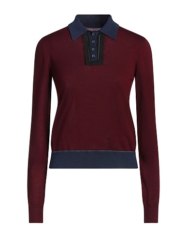 MAISON MARGIELA Pullover Bordeaux 95% Lana, 5% Cotone, Poliammide, Acetato, Seta
