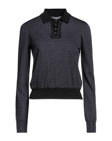 MAISON MARGIELA Jumper Charcoal 95% Wool, 5% Cotton, Polyamide, Acetate, Silk