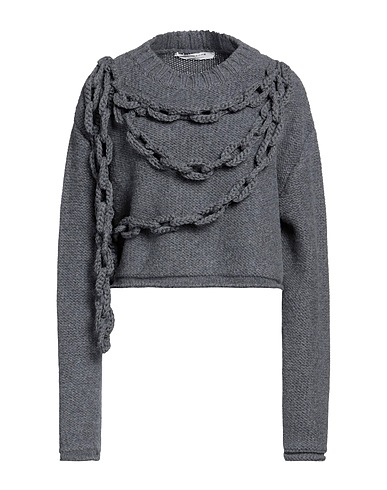 PHILOSOPHY di LORENZO SERAFINI Jumper Grey 100% Virgin Wool, Polyamide, Elastane