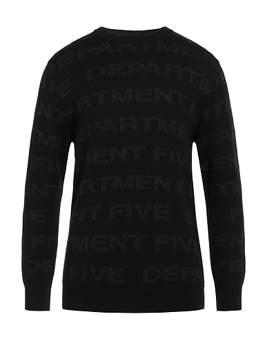 DEPARTMENT 5 Jumper Black 50% Wool, 50% Acrylic