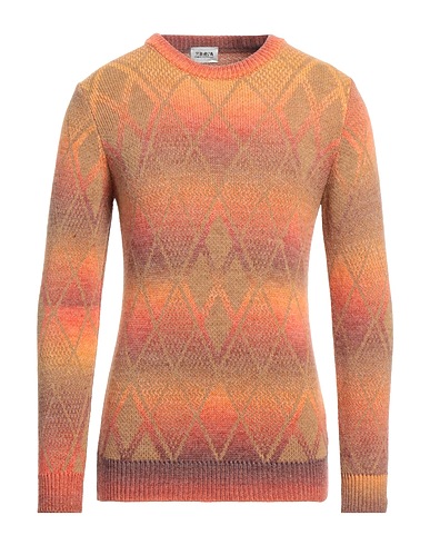 BERNA Jumper Rust 35% Wool, 30% Acrylic, 20% Viscose, 15% Alpaca wool