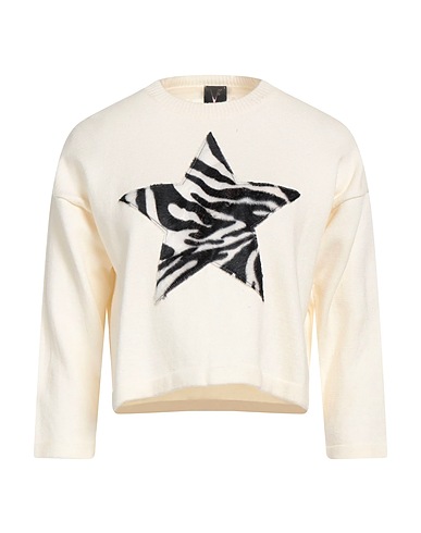V2® BRAND Jumper Ivory 52% Viscose, 26% Polyester, 22% Polyamide
