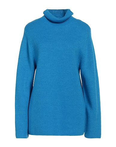 BAUM UND PFERDGARTEN Rollkragenpullover Azurblau 42% Acryl, 37% Merinowolle, 18% Polyamid, 3% Mohairwolle