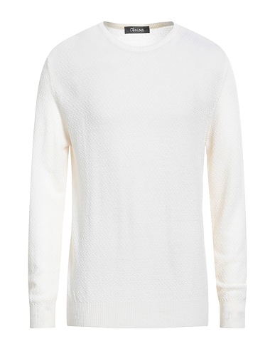 OBVIOUS BASIC Jumper Ivory 100% Virgin Wool